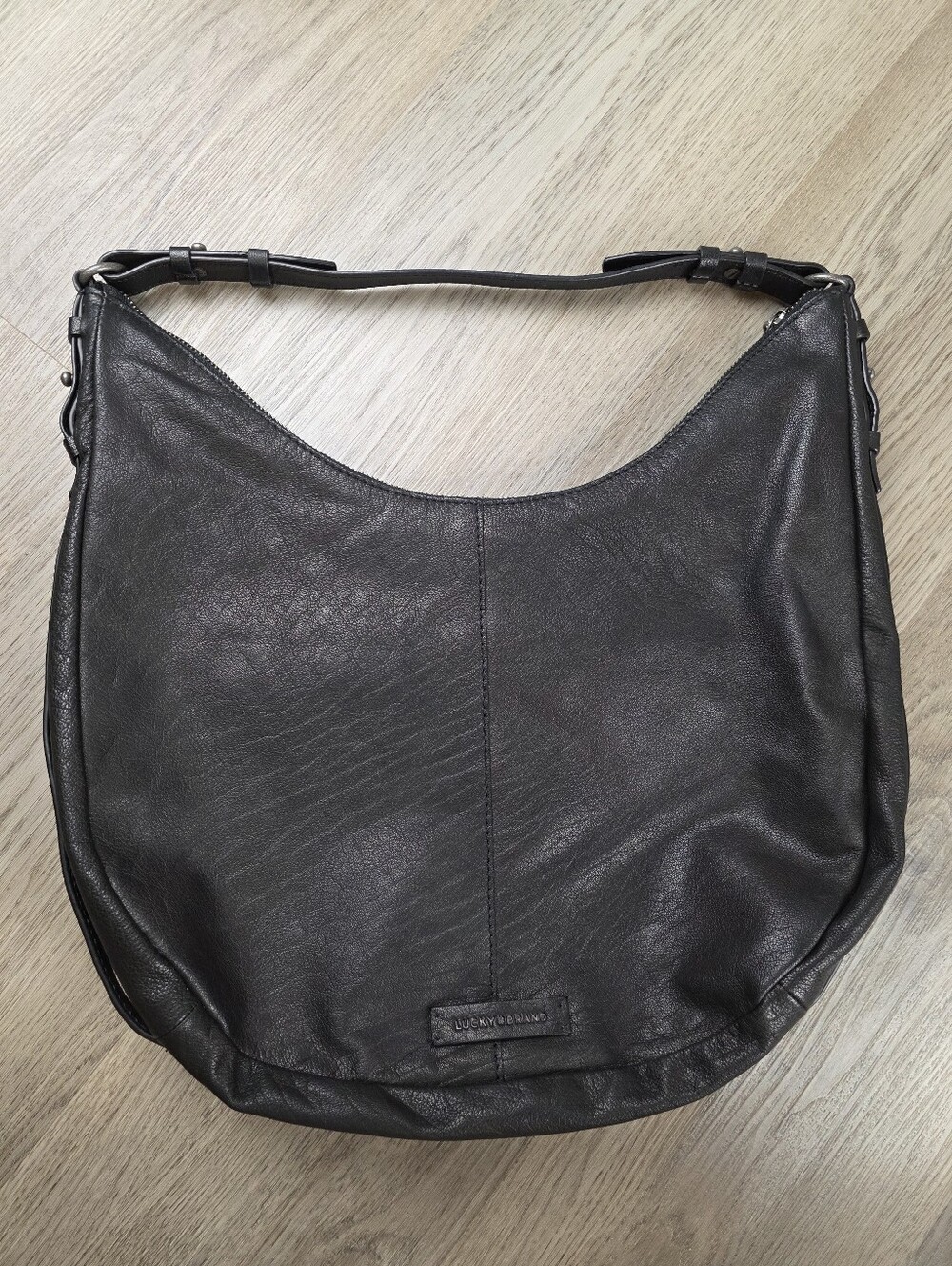 Lucky Brand Leather Hobo Shoulder Bag